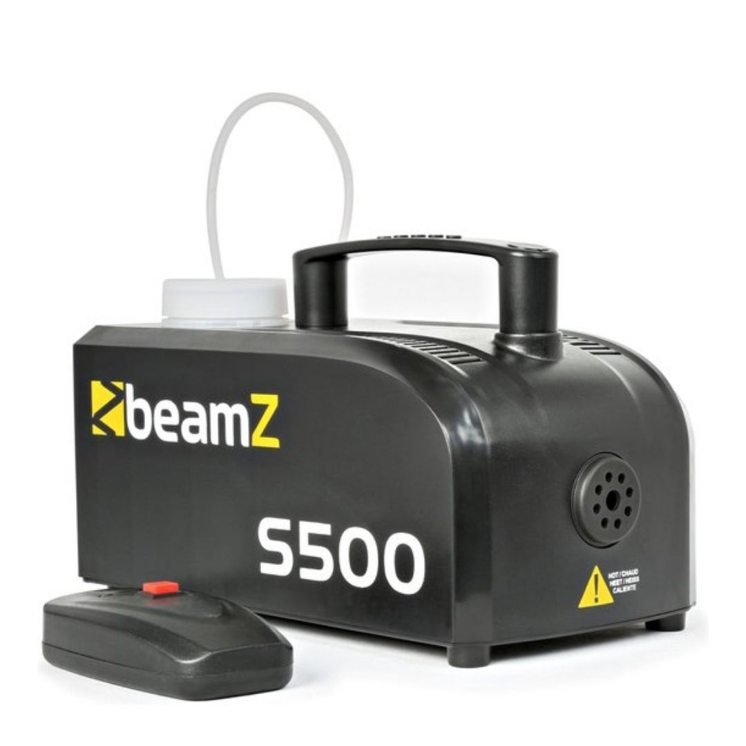 BeamZ S500 compact rookapparaat met afstandsbediening incl. rookvloeistof
