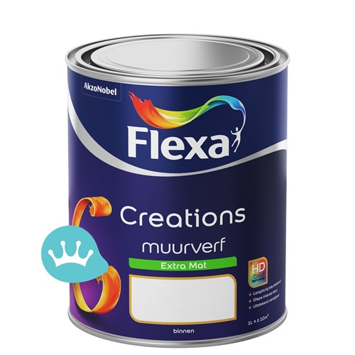 Flexa Creations Muurverf Extra Mat - Mengkleur - 1 l