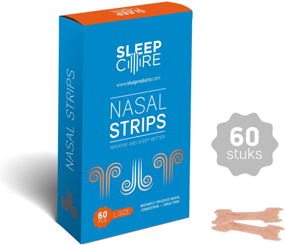 SleepCore® 60 Neuspleisters Anti Snurk Pleisters