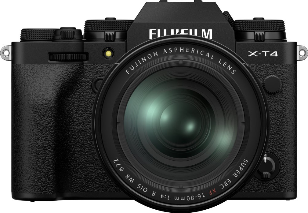 Fujifilm X-T4 Zwart + XF 16-80mm f/4 R OIS WR