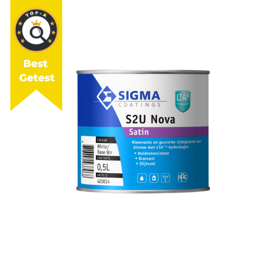 Sigma S2U Nova Satin | Zijdeglans Binnenlak - 500 ML
