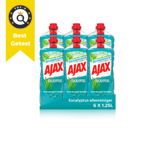 Ajax Allesreiniger Eucalyptus 6 x 1.25L - Voordeelverpakking
