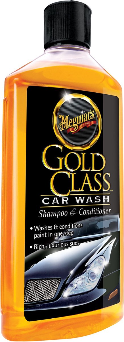 Meguiar's Gold Class Car Wash - Autoshampoo - 470ml - Waterafstotend - Shampoo & conditioner
